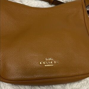 Coach Tan Leather Hobo Bag